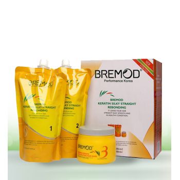 Bremod Keratin Rebonding Kit 800Ml 2 500ml 1 Prices in Pakistan |  