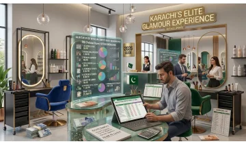 Salon owner planning startup budget and expenses in Pakistan