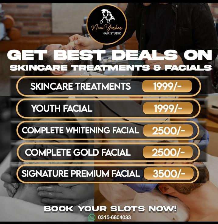 Premium Facials offers